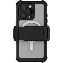 Ghostek Nautical Belt iPhone 16 Pro Waterdicht MagSafe Hoesje Hardcase Backcover Shockproof - Transparant / Zwart