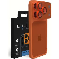 Elite iPhone 17 Pro Max Aluminum Camera Protector - Case Friendly - Oranje