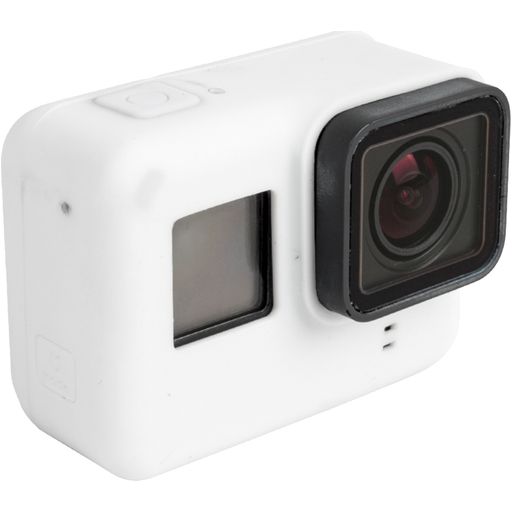 Mobigear Classic GoPro Hero 5 Hoesje Flexibel Siliconen - Wit