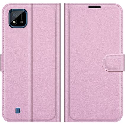 Mobigear Classic Realme C11 (2020) Hoesje Bookcase Portemonnee - Roze