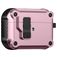 Mobigear Armor Clip Apple AirPods Pro 1 Hardcase Hoesje - Roze