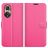Mobigear Classic HONOR 50 Hoesje Bookcase Portemonnee - Magenta