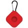 Mobigear Square Key Apple AirTag Hoesje Flexibel Siliconen Sleutelhanger - Rood
