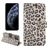 Mobigear Leopard iPhone 12 Hoesje Bookcase Portemonnee - Bruin