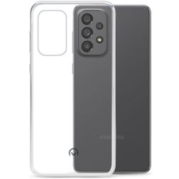 Mobilize Gelly Doorzichtig Samsung Galaxy A73 Hoesje Flexibel TPU Backcover - Transparant