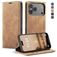 CaseMe 013 iPhone 18 Pro Hoesje Bookcase Portemonnee - Bruin