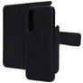 Mobiparts Samsung Galaxy A37 Hoesje Echt Leer Uitneembare 2in1 Bookcase Portemonnee - Zwart