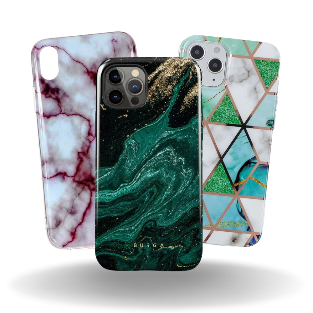 Marmer telefoonhoesje