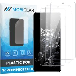 Mobigear OnePlus 10T Screenprotector Folie - Case Friendly (3-Pack)