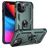 Mobigear Armor Ring iPhone 14 Pro Max Hoesje Hardcase Backcover Shockproof met Ringhouder - Groen