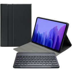 Mobilize Detachable Bluetooth Keyboard Samsung Galaxy Tab A7 (2020) Hoes QWERTY Bluetooth Toetsenbord Bookcase - Zwart