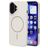 Mobiparts Slim Line iPhone 16 MagSafe Hoesje Hardcase Backcover - Off White