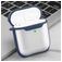 Mobigear Shockproof Apple AirPods 2 Hoesje Flexibel TPU - Donkerblauw