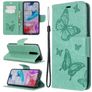 Mobigear Butterfly Xiaomi Redmi 8 Hoesje Bookcase Portemonnee - Turquoise