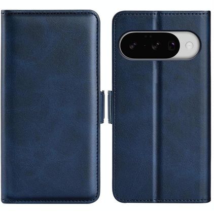 Mobigear Slim Magnet Google Pixel 10 Hoesje Bookcase Portemonnee - Donkerblauw