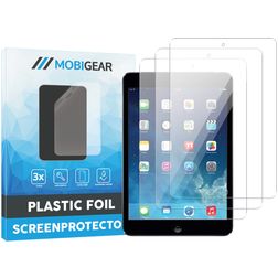Mobigear iPad Mini 1 (2012) Screenprotector Folie - Case Friendly (3-Pack)