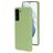Mobiparts Samsung Galaxy S21 Siliconen Hoesje Backcover - Pistache Green