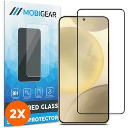 Mobigear Premium Samsung Galaxy S25 Glazen Screenprotector - Case Friendly (2-Pack)