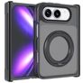 Mobigear Shockproof iPhone Duo MagSafe Hoesje Hardcase Backcover met Standaard - Zwart