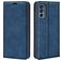 Mobigear Retro Slim Motorola Moto G62 Hoesje Bookcase Portemonnee - Donkerblauw