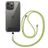 Mobigear Nylon Lanyard Universeel Telefoonkoord Verstelbaar - Groen