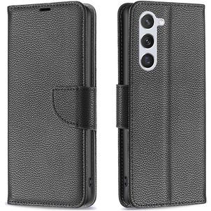 Mobigear Excellent Samsung Galaxy S23 Hoesje Bookcase Portemonnee - Zwart