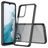 Mobigear Crystal Samsung Galaxy A23 Hoesje Hardcase Backcover - Transparant / Zwart