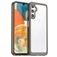 Mobigear Crystal Samsung Galaxy A54 Hoesje Hardcase Backcover - Transparant / Grijs