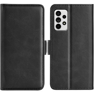 Mobigear Slim Magnet Samsung Galaxy A33 Hoesje Bookcase Portemonnee - Zwart