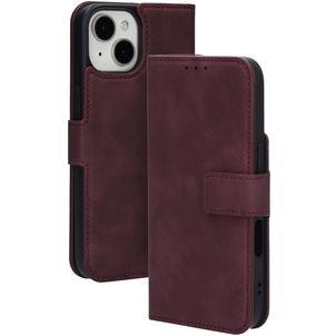 Mobiparts Classic Wallet iPhone 13 Hoesje Bookcase Portemonnee - Velvet Red
