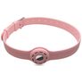 Mobigear Apple AirTag Hoesje Flexibel Siliconen Halsband - 23.5 - 47.5 cm - Roze