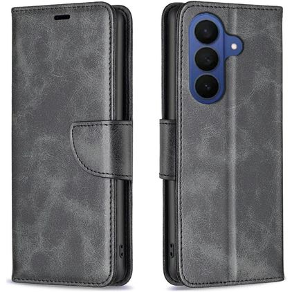 Mobigear Excellent Samsung Galaxy A37 Hoesje Bookcase Portemonnee - Zwart