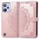 Mobigear Mandala Realme C31 Hoesje Bookcase Portemonnee - Roségoud