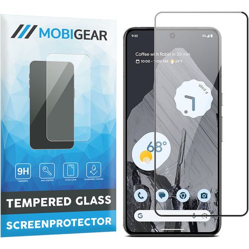 Mobigear Premium Google Pixel 8 Pro Glazen Screenprotector - Case Friendly - Zwart