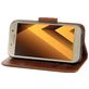 Mobigear Butterfly Samsung Galaxy A5 (2017) Hoesje Bookcase Portemonnee - Bruin