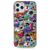 Mobigear Design iPhone 12 Pro Hoesje Flexibel TPU Backcover - Graffiti