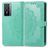 Mobigear Mandala Vivo Y76 Hoesje Bookcase Portemonnee - Groen
