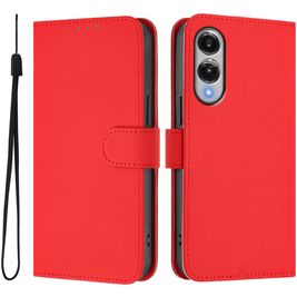 Mobigear Urban Wallet Samsung Galaxy S25 Edge Hoesje Bookcase Portemonnee - Rood