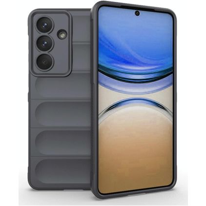 Mobigear Bumpy Samsung Galaxy S26 Plus Hoesje Flexibel TPU Backcover - Grijs