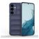 Mobigear Bumpy Samsung Galaxy S24 Plus Hoesje Flexibel TPU Backcover - Donkerblauw
