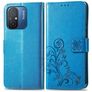 Mobigear Clover Xiaomi Redmi 12C Hoesje Bookcase Portemonnee - Blauw