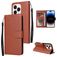 Mobigear Wallet iPhone 14 Pro Hoesje Bookcase Portemonnee - Bruin