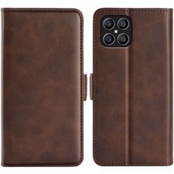 Mobigear Slim Magnet HONOR X8 Hoesje Bookcase Portemonnee - Bruin