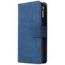 Mobigear Zipper Huawei P40 Hoesje Bookcase Portemonnee - Blauw