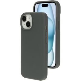 Mobiparts iPhone 15 Siliconen Hoesje Backcover - Urban Grey Mobiparts iPhone 15 Siliconen Hoesje Backcover - Urban Grey