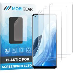 Mobigear OPPO Find X5 Lite Screenprotector Folie - Case Friendly (3-Pack)