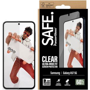 SAFE by PanzerGlass Ultra-Wide-Fit Samsung Galaxy A57 Glazen Screenprotector - Case Friendly