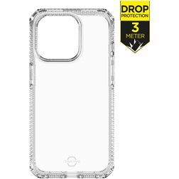ITSkins SpectrumClear-R Doorzichtig iPhone 15 Pro Hoesje Flexibel TPU Backcover Shockproof - Transparant