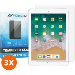 Mobigear iPad 5 (2017) Glazen Screenprotector - Case Friendly (3-Pack)