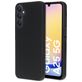 Mobiparts Samsung Galaxy A25 Siliconen Hoesje Backcover - Zwart